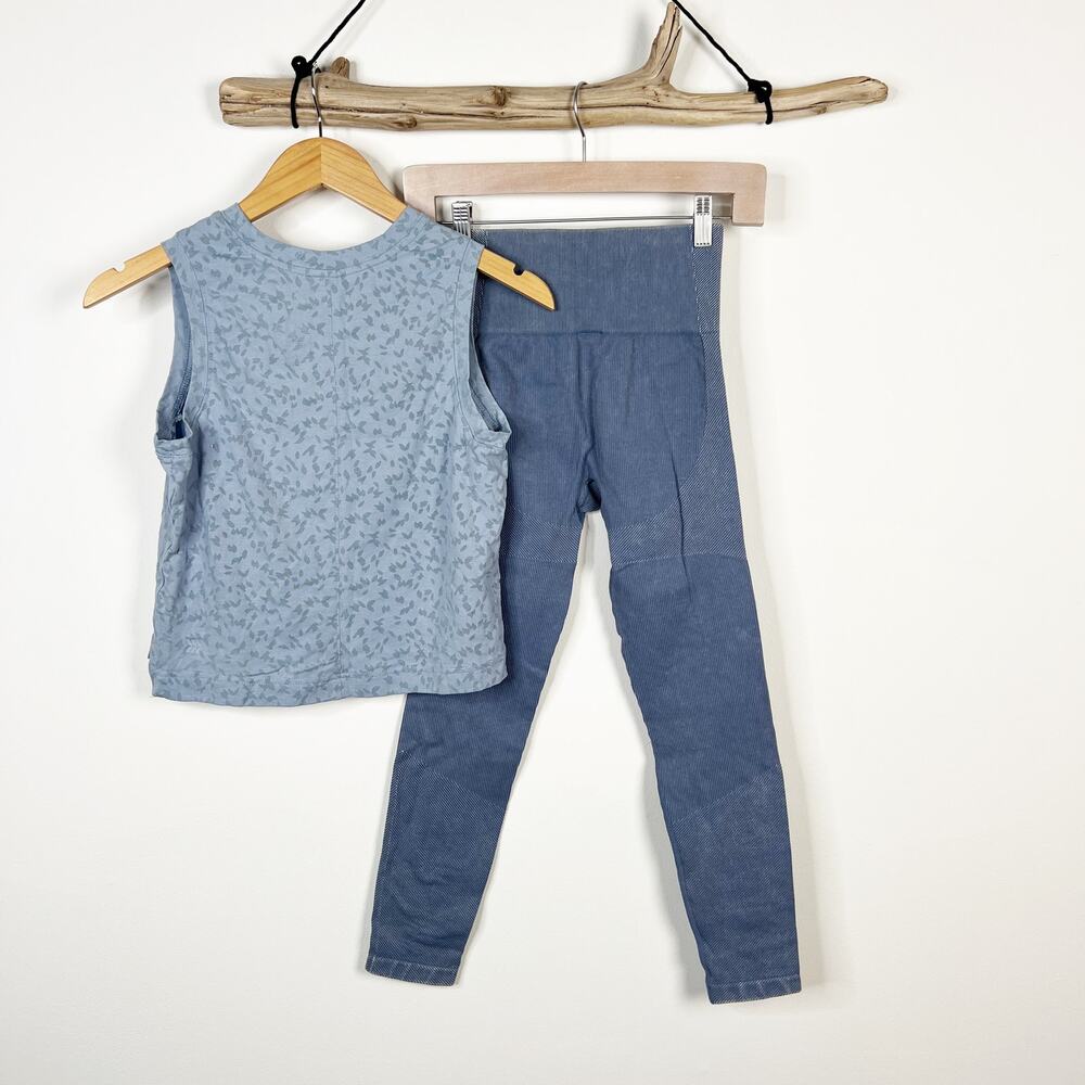 Target workout bundle Joy Lab All in Motion tank top and leggings blue Size XS
